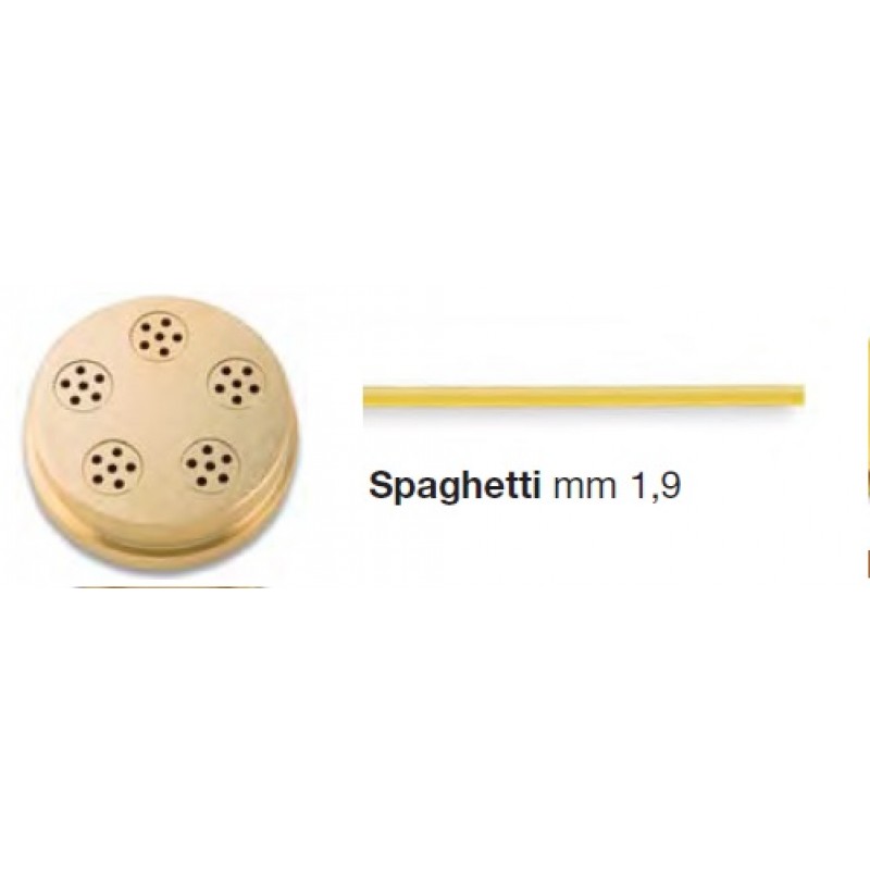 Насадка-лапшерезка д/chef-in-casa spaghetti 1,9 mm 283
