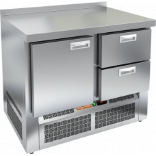 СТОЛ С МОРОЗИЛЬНЫМ ШКАФОМ HICOLD GNE 12/BT (R290)