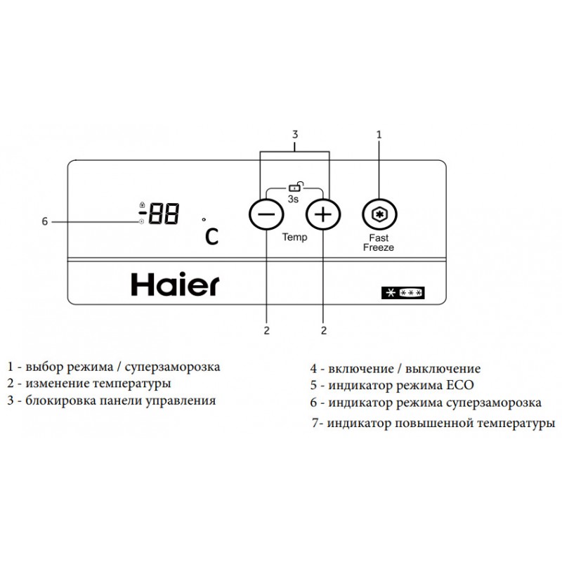 Морозильный ларь HCE429R