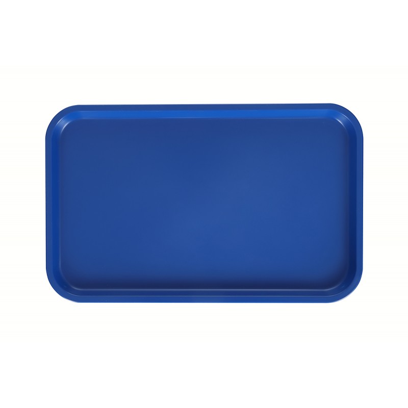 Поднос столовый 530х330 мм синий