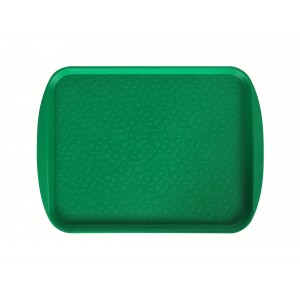 Поднос столовый 415х305 мм с ручками светло-зеленый