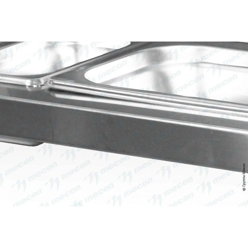 Полка наклонная под гастроемкости СПВн - 1000*340 "Norma Inox", нерж. сталь