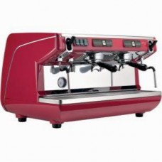 КОФЕМАШИНА РОЖКОВАЯ NUOVA SIMONELLI APPIA LIFE 2 GR S 220V ВЫСОКАЯ ГРУППА ПОЛУАВТОМАТ КРАСНАЯ (D5226)