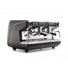 КОФЕМАШИНА РОЖКОВАЯ NUOVA SIMONELLI APPIA LIFE 2 GR V 220V ВЫСОКАЯ ГРУППА АВТОМАТ ЧЕРНАЯ (D5218)