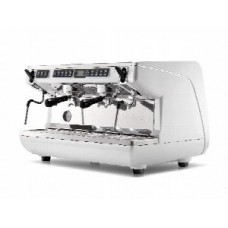 КОФЕМАШИНА РОЖКОВАЯ NUOVA SIMONELLI APPIA LIFE XT 2 GR V 220V ВЫСОКАЯ ГРУППА АВТОМАТ БЕЛАЯ (D5215)